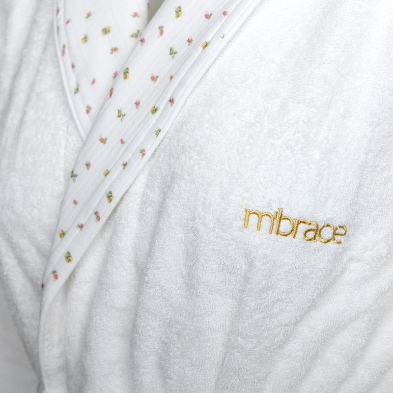 M-Brace, Laila, Morgenkåpe, White