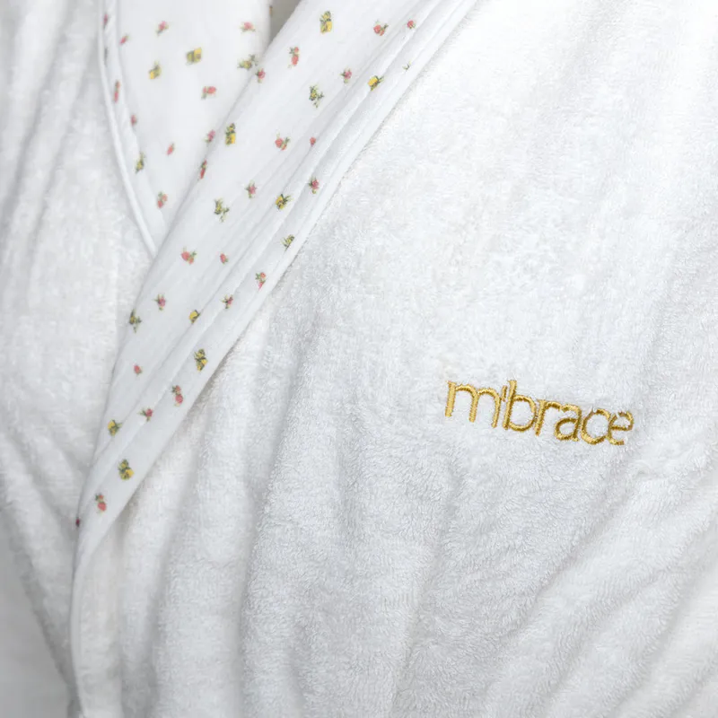 M-Brace, Laila, Morgenkåpe, White
